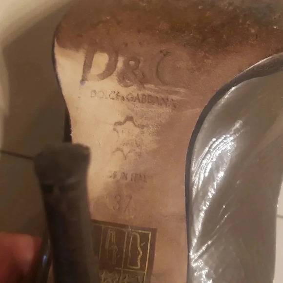 DOLCE&GABBANA Made In Italy Heels Size 7 - Picture 6 of 8